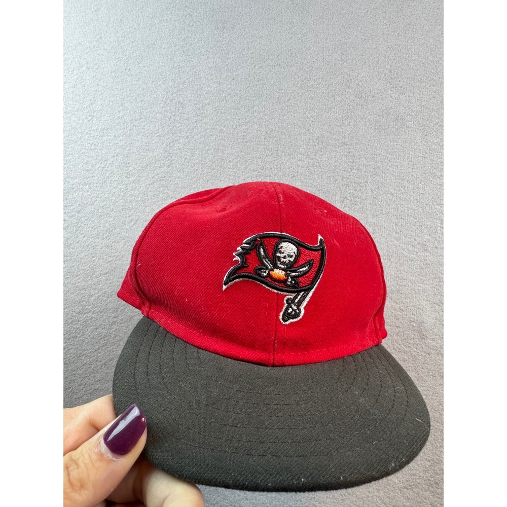 New Era 9FIFTY Tampa Bay Buccaneers Infant Snapback Hat Red Charcoal NFL Cap